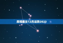 摩羯座女12月运势2023，2023年运气最差星座