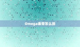 Omega表带怎么拆(教你简单拆卸表带)