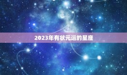 2023年有状元运的星座，2023年开始走大运的星座