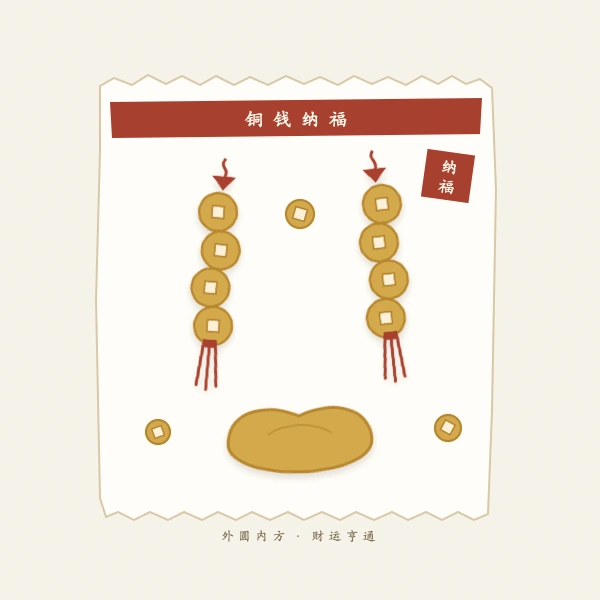 铜钱与钱串