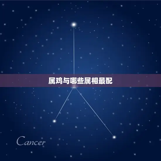 属鸡与哪些属相最配