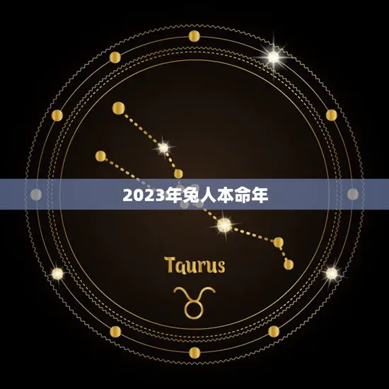 2023年兔人本命年