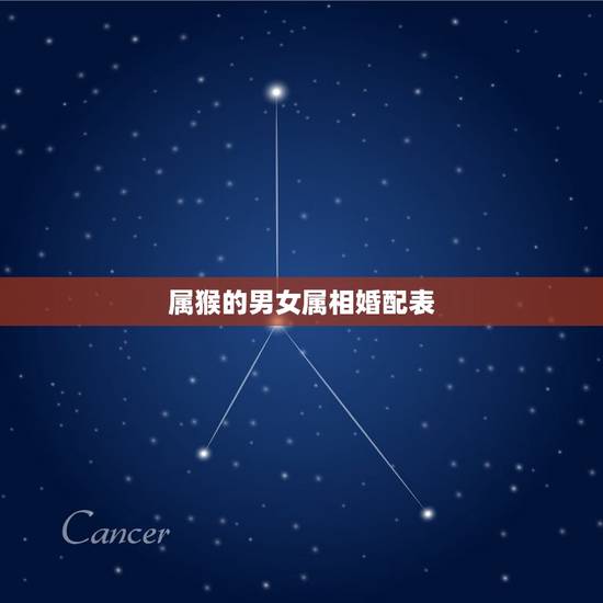 属猴的男女属相婚配表，属猴男最配的属相，男属猴的属相婚配表，属猴男和什