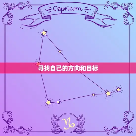 寻找自己的方向和目标