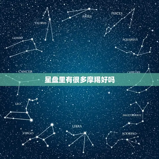星盘里有很多摩羯好吗