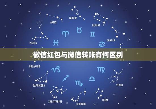 微信红包与微信转账有何区别，微信红包跟转账有什么区别吗？