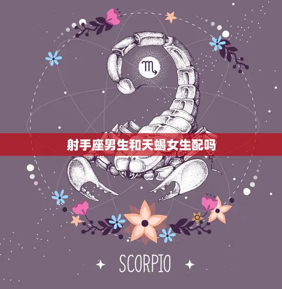 射手座男生和天蝎女生配吗(星座配对分析)