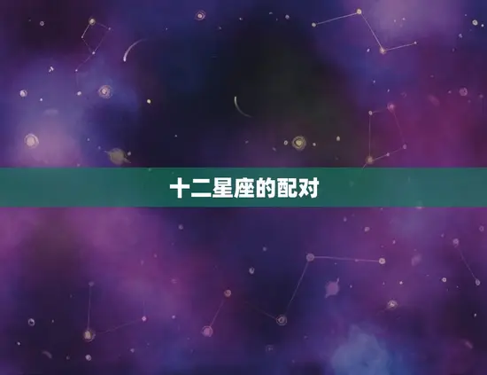 十二星座的配对