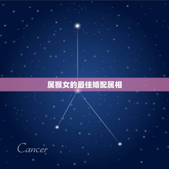 属猴女的最佳婚配属相，属猴的最佳配对属相是什么