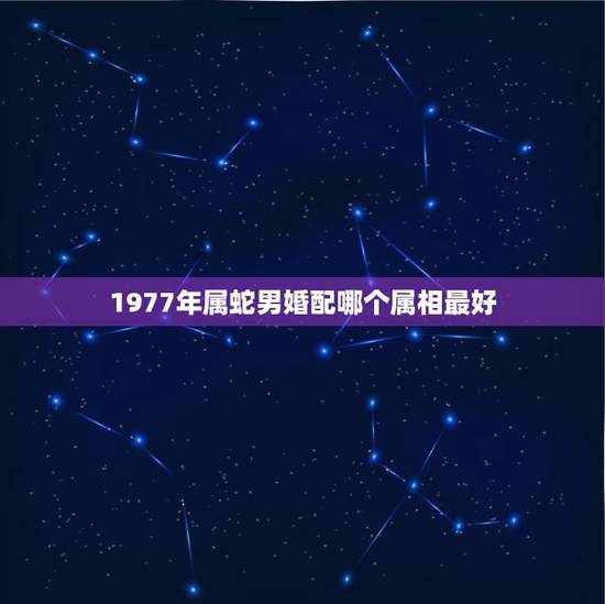1977年属蛇男婚配哪个属相最好,属蛇婚配表,蛇男跟什么属相最配 1977年属蛇男婚配哪个属相最好,属蛇婚配表,蛇男跟什么属相最配