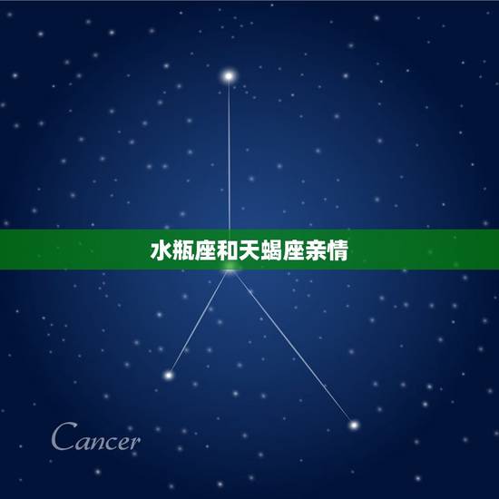 水瓶座和天蝎座亲情，水瓶天蝎友谊