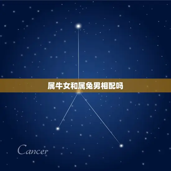 属牛女和属兔男相配吗