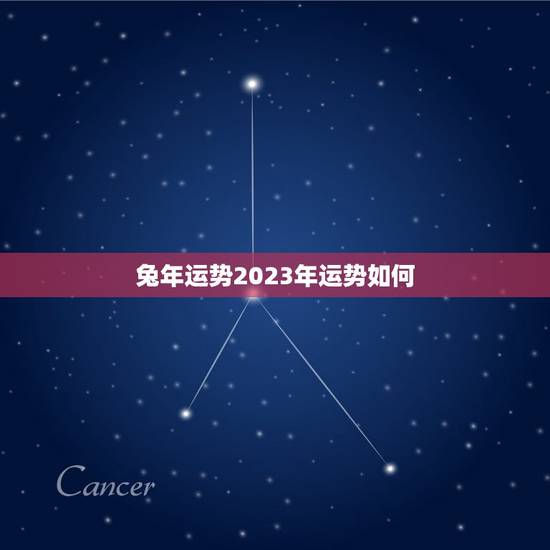 兔年运势2023年运势如何，2023属兔人全年运势1987