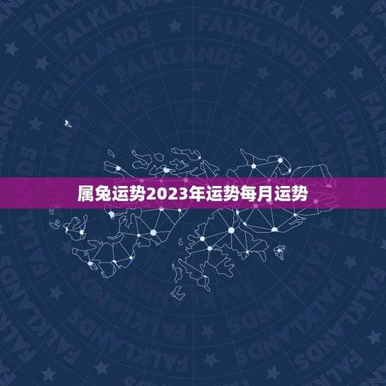 属兔运势2023年运势每月运势(详解2023年兔子运势如何)