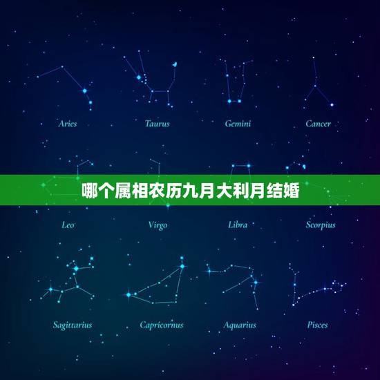 哪个属相农历九月大利月结婚，女命庚午已卯戊寅甲寅2013年农历九月婚嫁