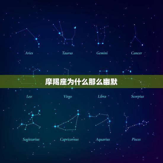 摩羯座为什么那么幽默，摩羯座女生把你当朋友的表现