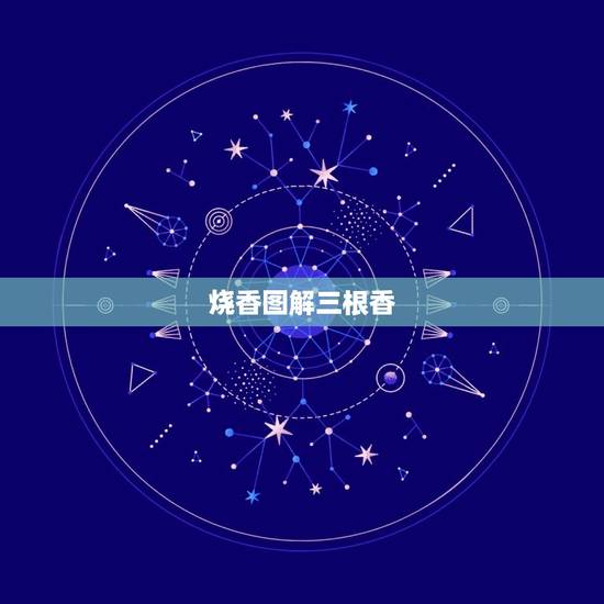 烧香图解三根香 早晚烧香有什么说法 烧香图解三根香 早晚烧香有什么说法