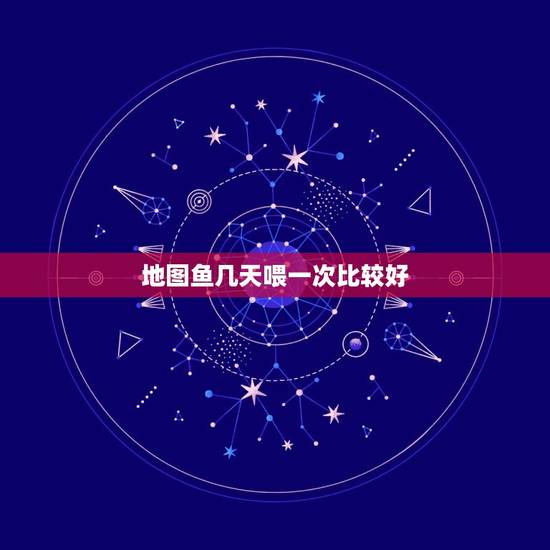 地图鱼几天喂一次比较好,地图鱼的喂食 地图鱼几天喂一次比较好,地图鱼的喂食