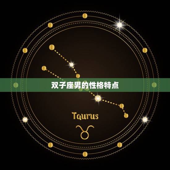 双子座男的性格特点