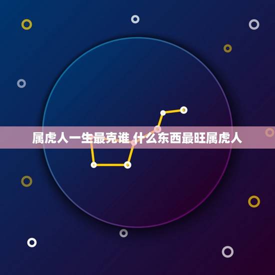 属虎人一生最克谁 什么东西最旺属虎人