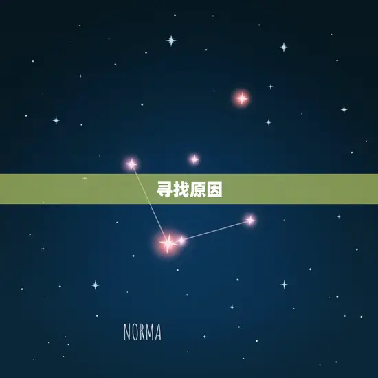寻找原因