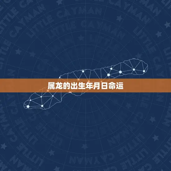 属龙的出生年月日命运