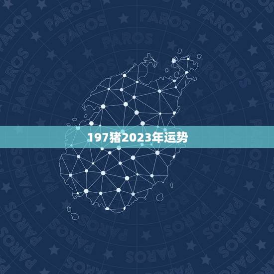 197猪2023年运势，71年属猪男2023年婚姻