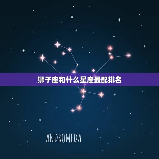 狮子座和什么星座最配排名，狮子男喜欢一个人的表现