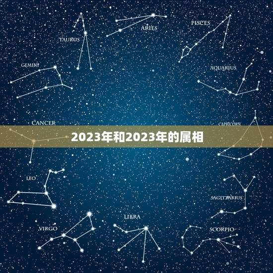 2023年和2023年的属相，2023年最吉利的属相