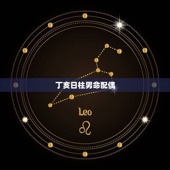 丁亥日柱男命配偶，丁亥日柱女命配偶