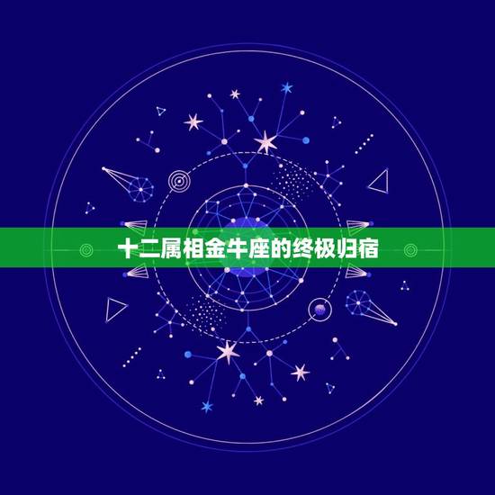 十二属相金牛座的终极归宿，金牛座是什么生肖？