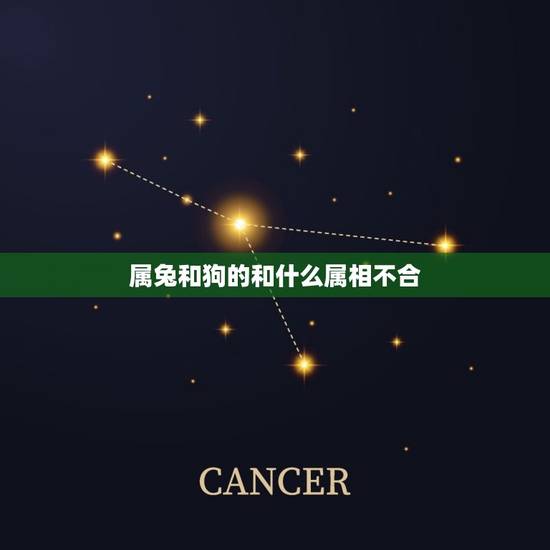 属兔和狗的和什么属相不合，属兔和什么属相相克