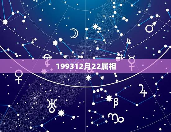 199312月22属相，199312月05日生日是什么星座