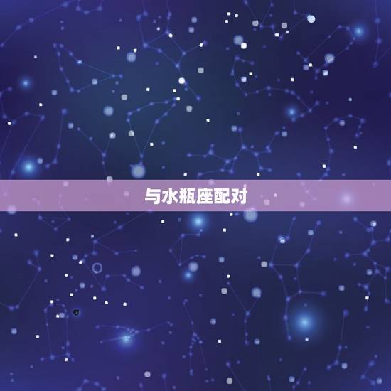与水瓶座配对