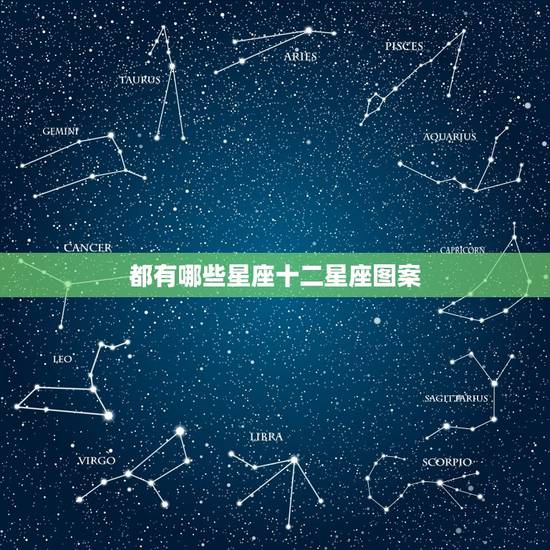 都有哪些星座十二星座图案，十二星座简单图案大全图片