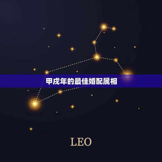 甲戌年的最佳婚配属相，属狗的和什么属相最配 属狗的属相婚配表