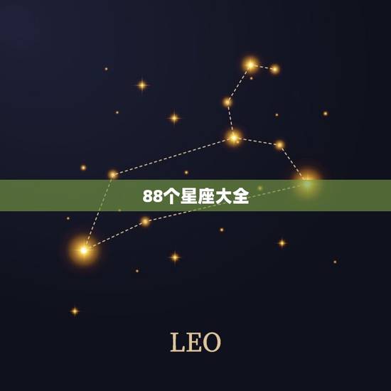 88个星座大全，最喜欢保护的星座