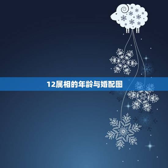 12属相的年龄与婚配图，12生肖排序婚配表