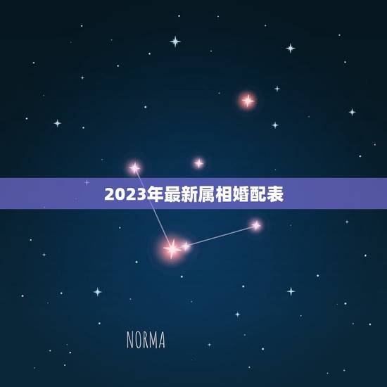2023年最新属相婚配表，属猪的属相婚配表，属猪的和什么属相最配，属猪