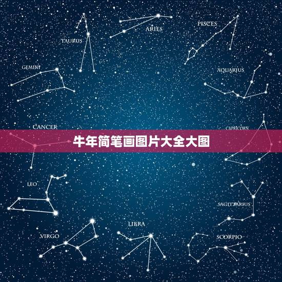 牛年简笔画图片大全大图，2023年的牛年邮票怎么画？