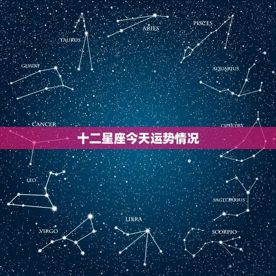 十二星座今天运势情况