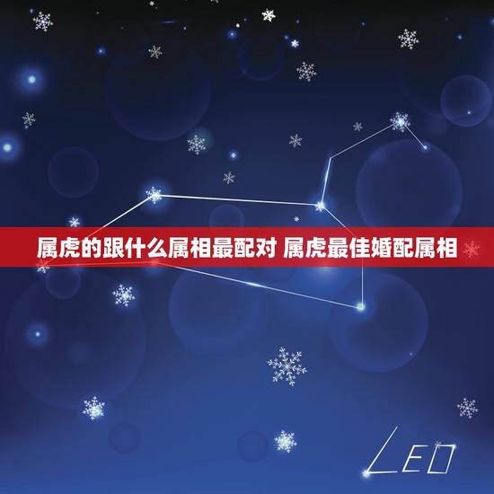 属虎的跟什么属相最配对 属虎最佳婚配属相