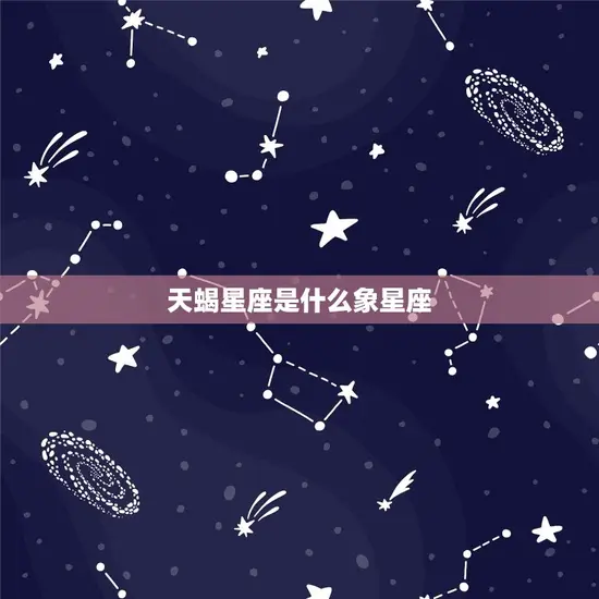 天蝎星座是什么象星座