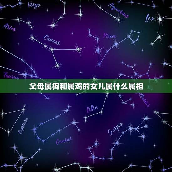 父母属狗和属鸡的女儿属什么属相，父母属鸡适合生什么宝宝