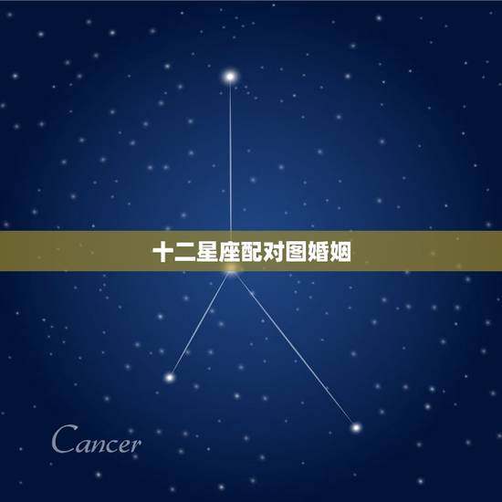 十二星座配对图婚姻，十二星座匹配星座配对
