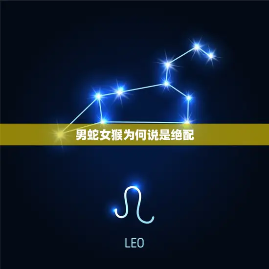 男蛇女猴为何说是绝配