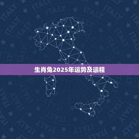 生肖兔2025年运势及运程