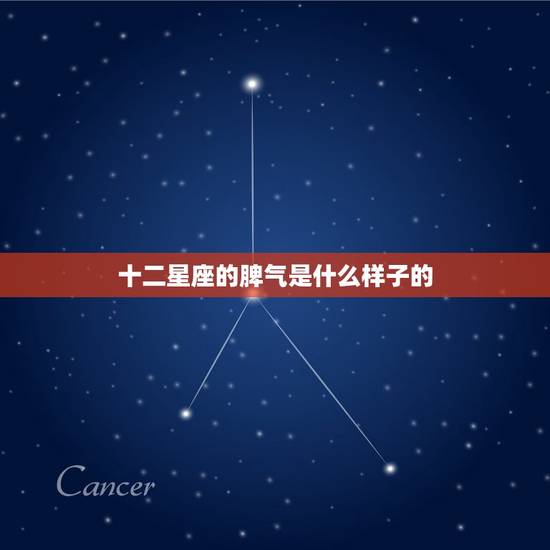 十二星座的脾气是什么样子的，十二星座发脾气等级