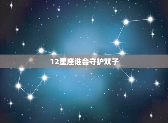 12星座谁会守护双子，12星座谁最会撩