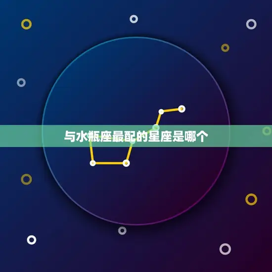 与水瓶座最配的星座是哪个